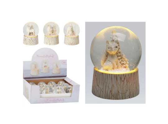 Новогодные декоративные аксессуары KOOPMAN WATERGLOBE WITH ANILAL 65MM (584562) (ALX618320)