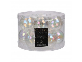 N/y decorate objects KOOPMAN XMAS BALL 50MM S12 IRRIDESCENT (170987) (ARB103070)