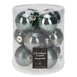 Ամանորյա դեկորատիվ առարկաներ KOOPMAN XMAS BALL 60MM S12 GREEN (196574) (ARB103620)