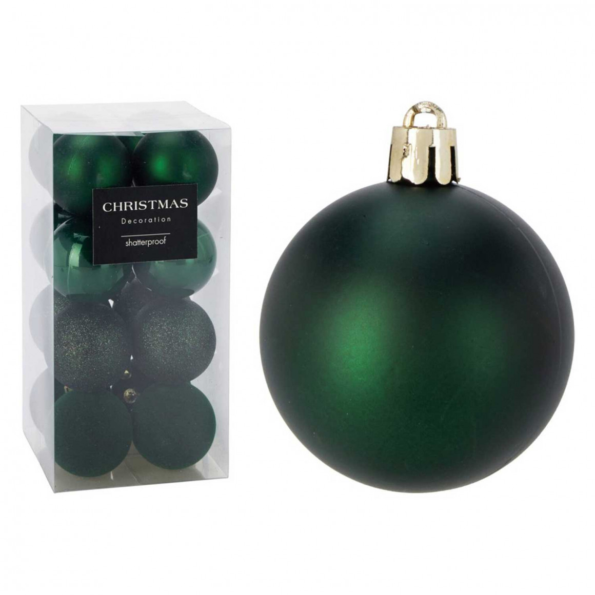 N/y decorate objects KOOPMAN XMASBALL 6CM SET16 (703550) (CAN310130)