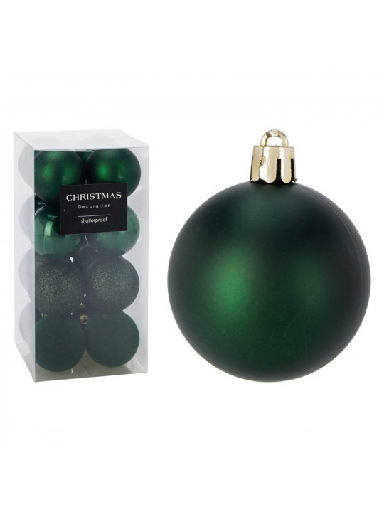 Новогодные декоративные аксессуары KOOPMAN XMASBALL 6CM SET16 (703550) (CAN310130)