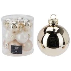 Новогодные декоративные аксессуары KOOPMAN XMASS BALL 60MM S12 3ASS CLR (534253) (ARB103660)