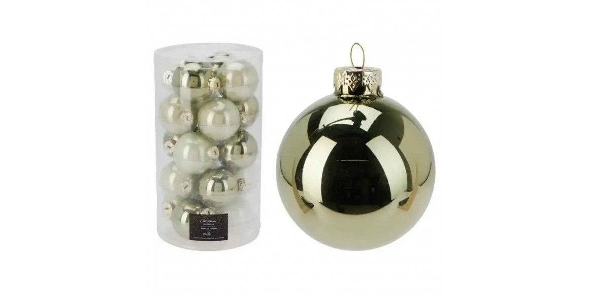 Ամանորյա դեկորատիվ առարկաներ KOOPMAN XMASS BALL 60MM S20 3ASS CLR (534451) (ARB104170)