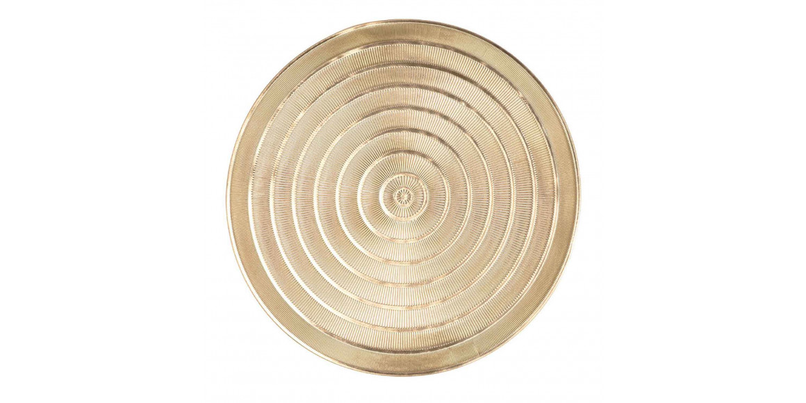 Սպասքի տակդիր TISECO ZZ0537GOLD CAPELINNI  ROUND 39.5CM 