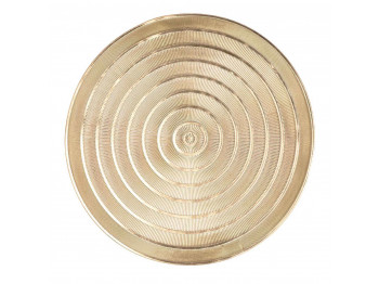 Սպասքի տակդիր TISECO ZZ0537GOLD CAPELINNI  ROUND 39.5CM 