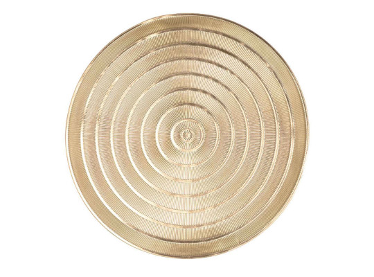Table runner TISECO ZZ0537GOLD CAPELINNI  ROUND 39.5CM 