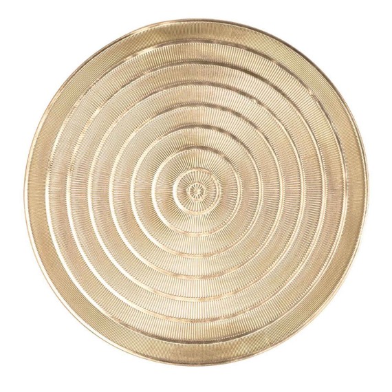 Table runner TISECO ZZ0537GOLD CAPELINNI  ROUND 39.5CM 