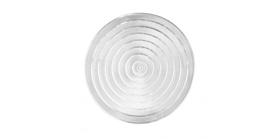 Սպասքի տակդիր TISECO ZZ0537SILVER CAPELINNI  ROUND 39.5CM 