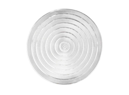 Table runner TISECO ZZ0537SILVER CAPELINNI  ROUND 39.5CM 