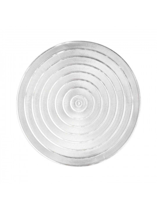 Սպասքի տակդիր TISECO ZZ0537SILVER CAPELINNI  ROUND 39.5CM 