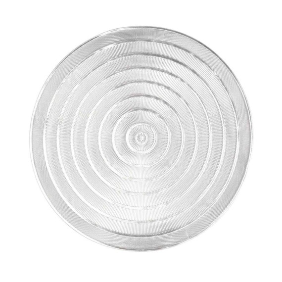 Table runner TISECO ZZ0537SILVER CAPELINNI  ROUND 39.5CM 