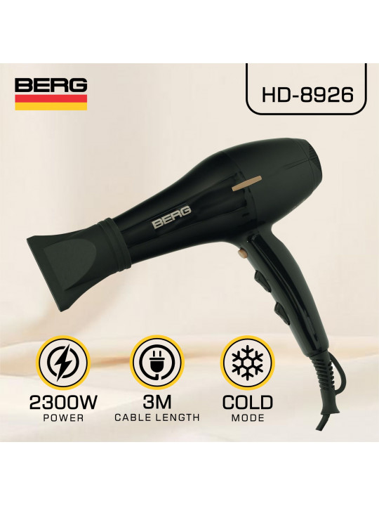 Վարսահարդարիչ BERG HD-5899 