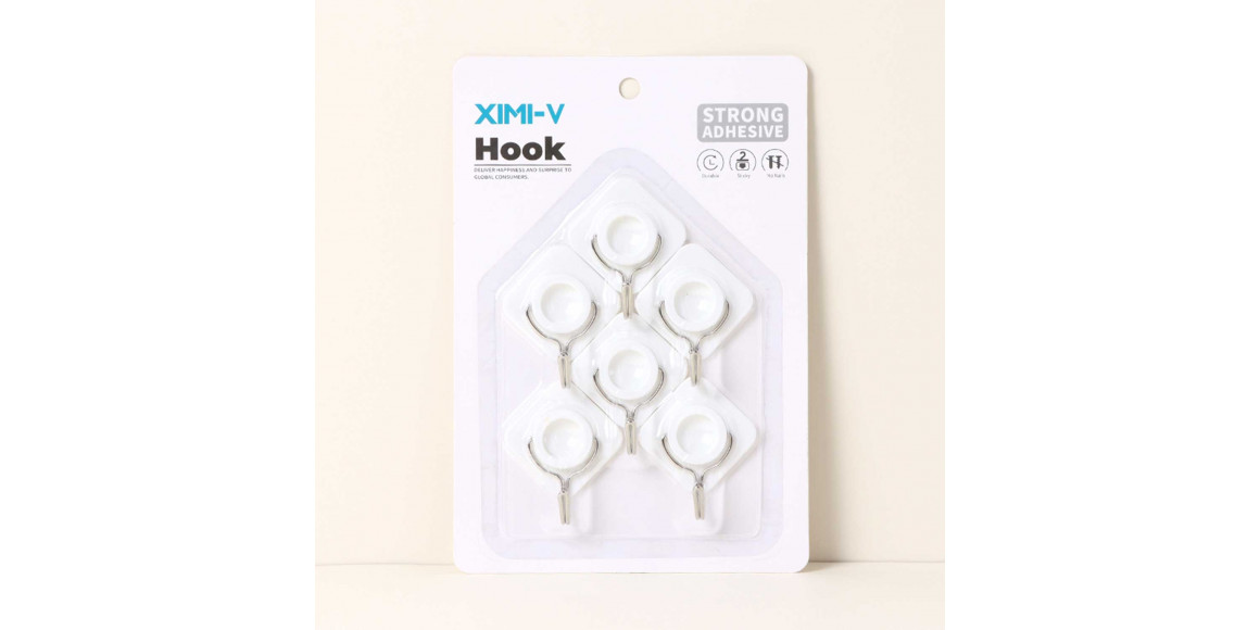 Вешалка для одежды XIMI 6936706484865 ADHESIVE (484865)