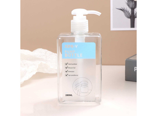 Пустые  бутылка для жидкого мыла XIMI 6941963949064 PUMP DISPENSING BOTTLE (949064)