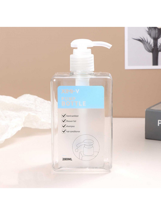Հեղուկ օճառի դատարկ շիշ XIMI 6941963949064 PUMP DISPENSING BOTTLE (949064)