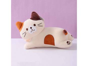 Խաղալիք փափուկ XIMI 6941963949217 LYING CHEESE KITTEN PLUSH DOLL (S (949217)