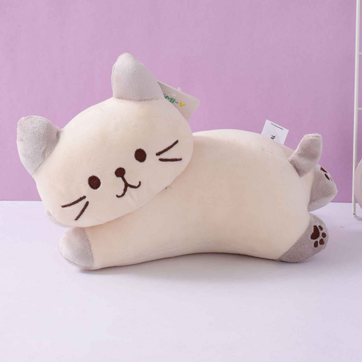 Мягкая игрушка XIMI 6941963949224 LYING MILK KITTEN PLUSH DOLL (S) (949224)