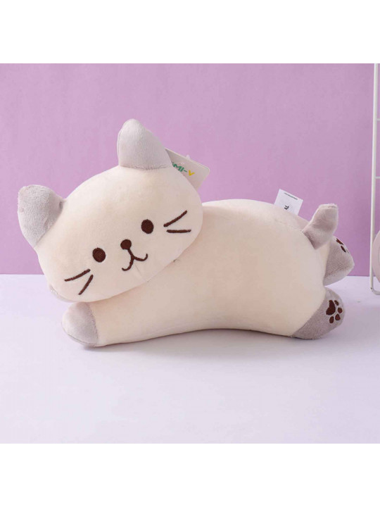 Խաղալիք փափուկ XIMI 6941963949224 LYING MILK KITTEN PLUSH DOLL (S) (949224)