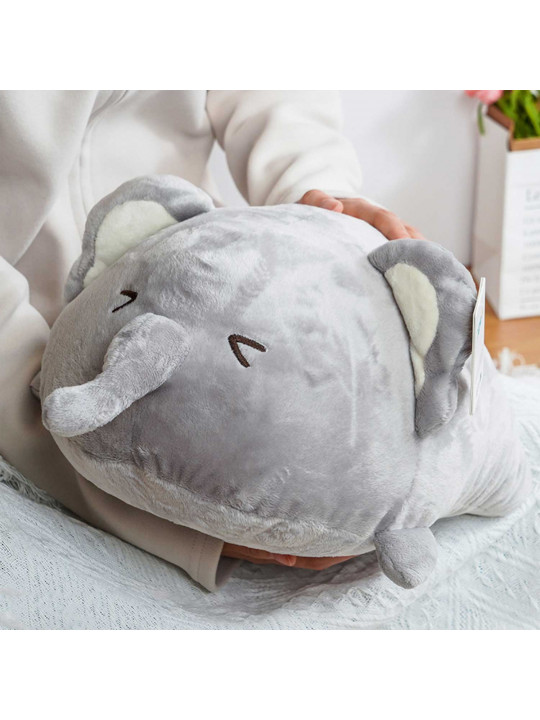 Խաղալիք փափուկ XIMI 6941963949828 LYING SERIES ROUND ELEPHANT PLUSH DOLL (949828)
