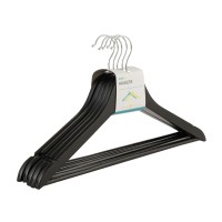 Clothers hangers XIMI 6941963962827 BLACK HANGERS B (5 PCS/SET) (962827)