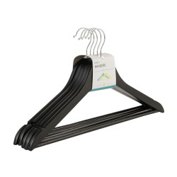 Clothers hangers XIMI 6941963962827 BLACK HANGERS B (5 PCS/SET) (962827)