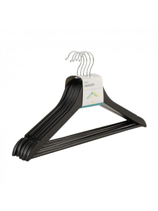 Հագուստի կախիչներ XIMI 6941963962827 BLACK HANGERS B (5 PCS/SET) (962827)