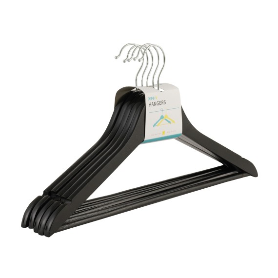 Հագուստի կախիչներ XIMI 6941963962827 BLACK HANGERS B (5 PCS/SET) (962827)