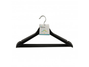 Հագուստի կախիչներ XIMI 6941963962827 BLACK HANGERS B (5 PCS/SET) (962827)