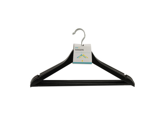 Вешалка для одежды XIMI 6941963962827 BLACK HANGERS B (5 PCS/SET) (962827)