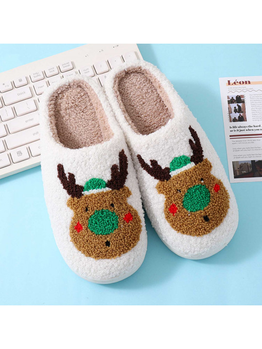 Ձմեռային հողաթափեր XIMI 6941963968263 SIMPLE ELK FLUFFY SLIPPERS 38-39 (968263)