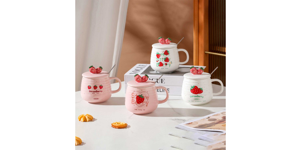Mugs XIMI 6942156292509 STRAWBERRY (292509)