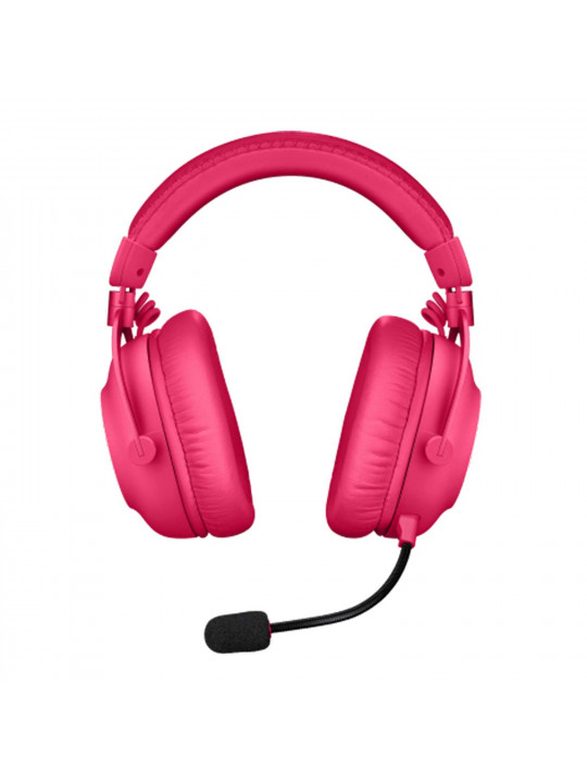 Ականջակալ LOGITECH G Pro X2 Lightspeed (Magenta) (L981-001275)