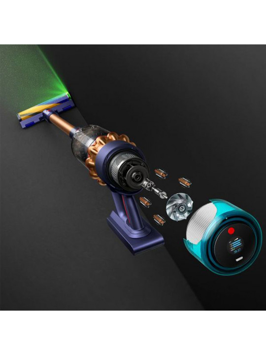 Vacuum cleaner wireless DYSON SV23 GEN5DT ABS MIDNIGHTBLUE/COOPER (447002-01)