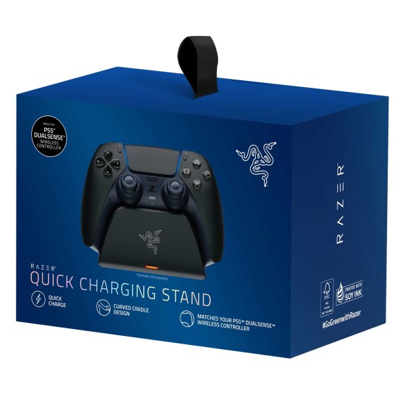 Ps accessories RAZER Quick Charging Stand for PlayStation 5 (Black) (RC21-01900200-R3M1)