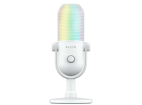 Микрофон для стриминга RAZER Seiren V3 Chroma (White) (RZ19-05060200-R3M1)