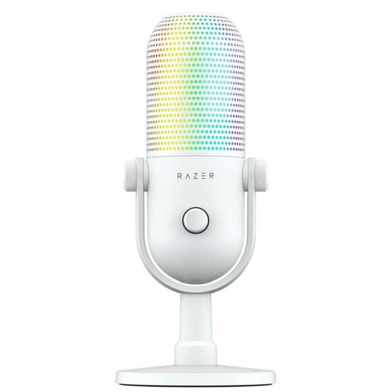 Микрофон для стриминга RAZER Seiren V3 Chroma (White) (RZ19-05060200-R3M1)