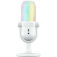Streaming microphone RAZER Seiren V3 Chroma (White) (RZ19-05060200-R3M1)