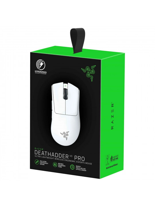 Մկնիկ RAZER DeathAdder V3 Pro (White) (RZ01-04630200-R3G1)