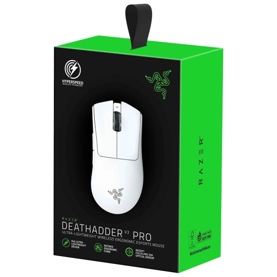Компьютерные мыши RAZER DeathAdder V3 Pro (White) (RZ01-04630200-R3G1)