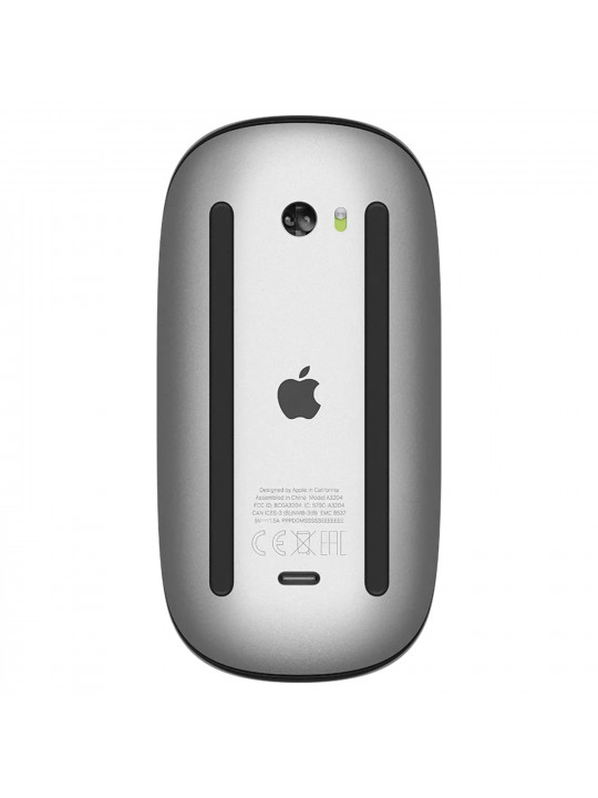 Մկնիկ APPLE Magic Mouse (Black) Multi-Touch Surface Model A3204 (MXK63ZM/A)