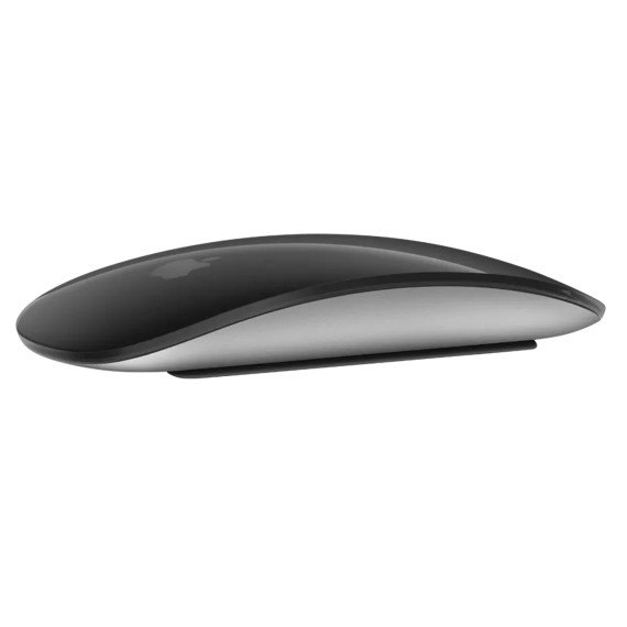 Компьютерные мыши APPLE Magic Mouse (Black) Multi-Touch Surface Model A3204 (MXK63ZM/A)