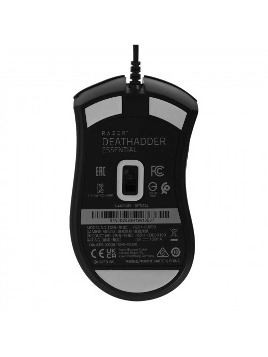 Mouse RAZER DeathAdder Essential (Black) (RZ01-03850100-R3M1)