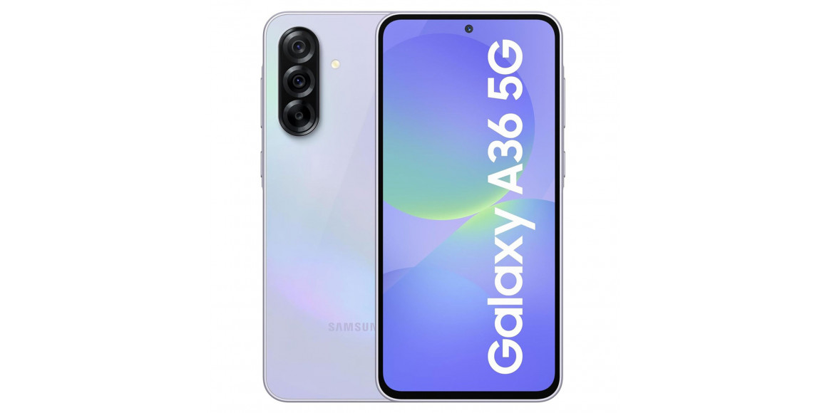 Смартфон SAMSUNG Galaxy A36 5G SM-A366E/DS 8GB 256GB (Awesome Lavander) 