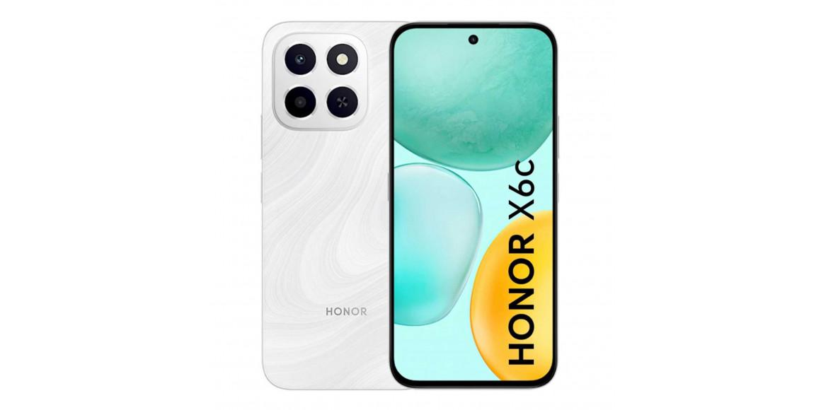 Սմարթ հեռախոս HONOR X6c NIC-LX1 6GB 256GB (Moonlight White) (5109BWDY)