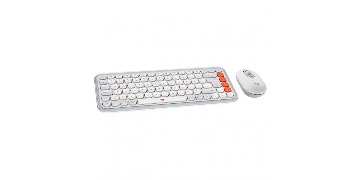Клавиатура LOGITECH POP Icon Combo (White) (L920-013141)