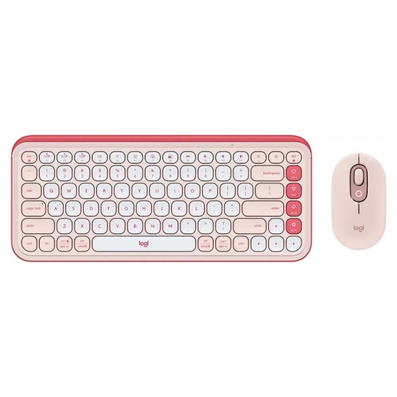 Клавиатура LOGITECH POP Icon Combo (Rose) (L920-013142)