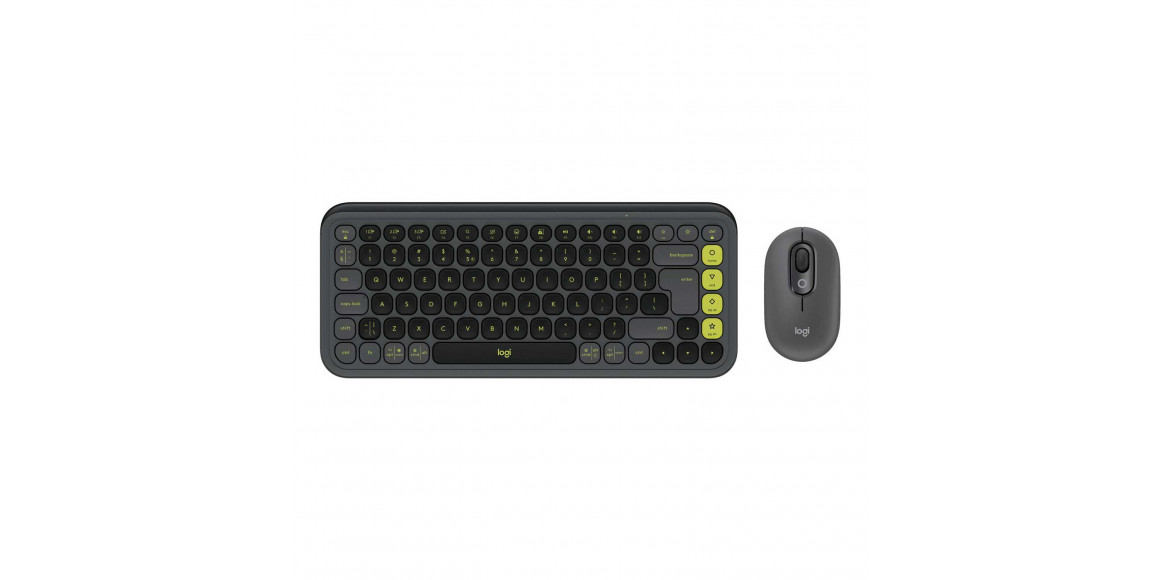 Keyboard LOGITECH POP Icon Combo (Graphite) (L920-013140)