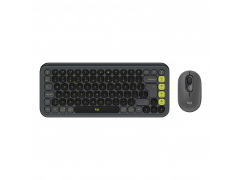 Keyboard LOGITECH POP Icon Combo (Graphite) (L920-013140)