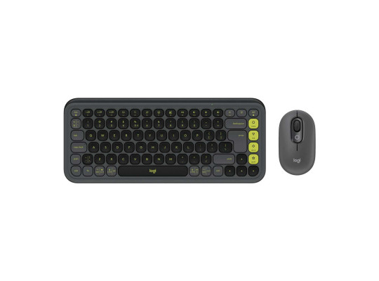 Keyboard LOGITECH POP Icon Combo (Graphite) (L920-013140)