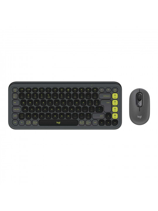 Keyboard LOGITECH POP Icon Combo (Graphite) (L920-013140)
